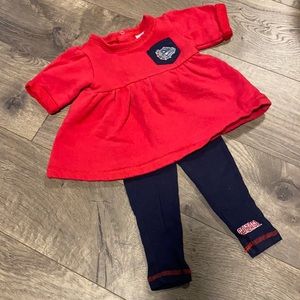 6-12mo Baby Girl Gonzaga Set